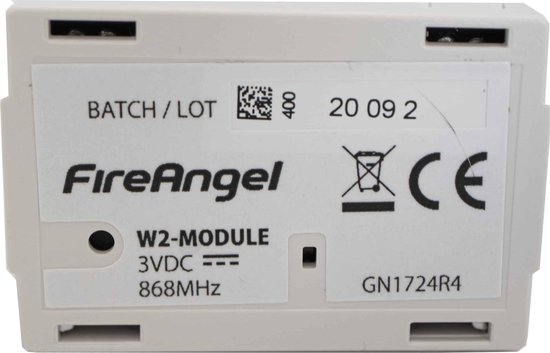 FireAngel W2-Module Draadloze module werkt op batterijen