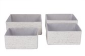 Summer White Kast Organizers - Lade Organizer - Opbergbox - Opbergmand - Multifunctioneel - 4 stuks