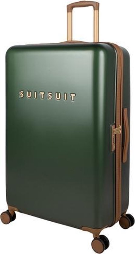 Suitsuit Harde koffer Fabulous Seventies Classic 76 - groen | bol.com