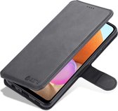 AZNS Samsung Galaxy A32 4G Hoesje Wallet Book Case Kunstleer Zwart