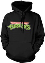 Teenage Mutant Ninja Turtles Hoodie/trui -XXL- Classic Logo Zwart