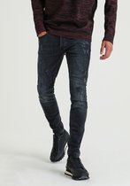 Chasin' Jeans Slim-fit jeans EGO Colombo Donkergrijs Maat W33L36