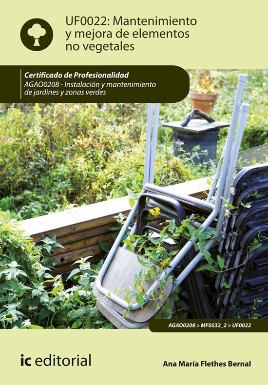 Mantenimiento y mejora de elementos no vegetales. AGAO0208 - cover