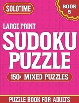 Sudoku Puzzle Book For Adults Large Print 5
