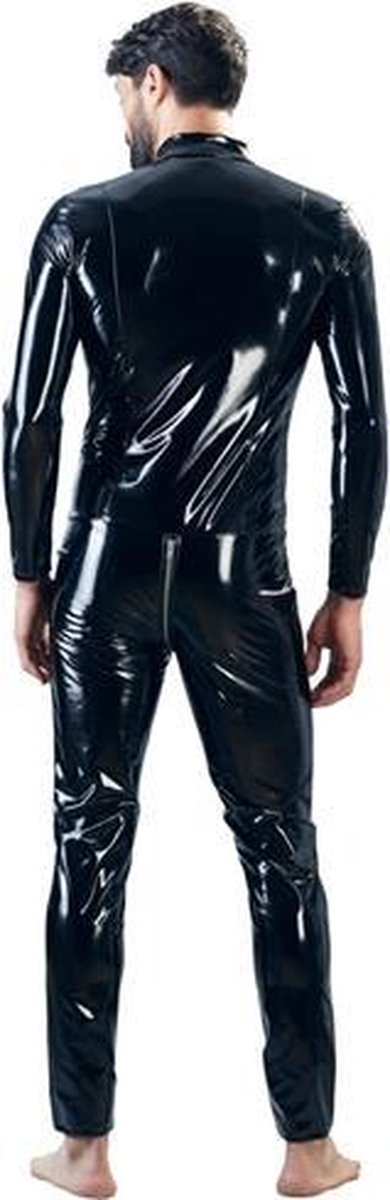 Modus Vivendi - Latex Meggins Zwart - Taille S - Legging Homme - Legging  Sport Homme