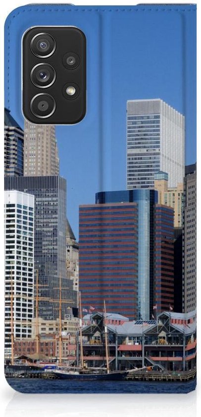 Coque de Protection Photo Samsung Galaxy A72 (5G/4G) Smart Cover Statue de la Liberté