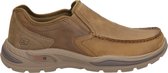 Skechers Arch Fit heren instapper - Bruin - Maat 42