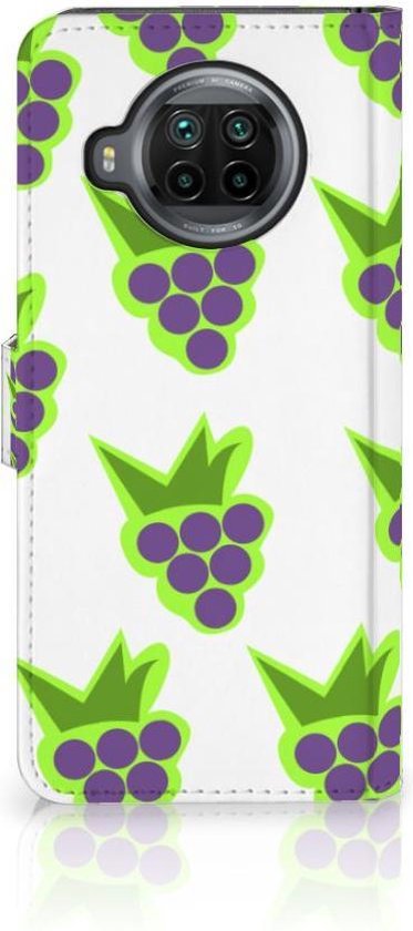 Portefeuille Livre Xiaomi Mi 10T Lite Coque Téléphone Les Raisins