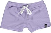 Beach & Bandits - UV Zwemshorts voor kinderen - Ribbed - Lavendel - maat 128-134cm