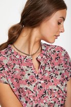 SOAKED IN LUXURY SLMelrose Top - Multifloral Cardina Red