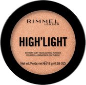 Rimmel London Highlighter gezicht High'Light 003 Afterglow - 3 stuks - Voordeelverpakking
