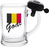 Cosy&Trendy  Bierglas 'Goal' met bel - 44 cl