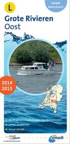ANWB waterkaart L - Grote rivieren Oost 2014-2015