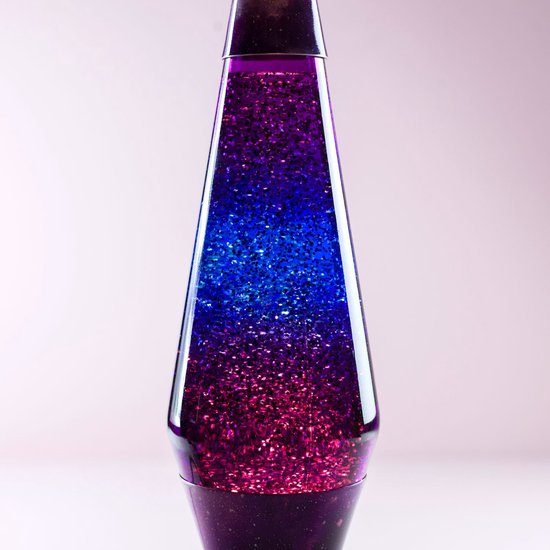 Fisura Lavalamp - Glitterlamp Rocket Galaxy glitter - Fisura