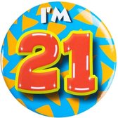 Paperdreams Button klein - i'm 21