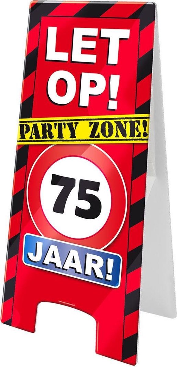 Warning Sign - 75 jaar