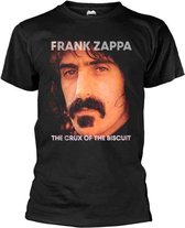 Frank Zappa Heren Tshirt -S- Crux Zwart