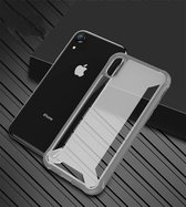 PC + TPU schokbestendige beschermhoes voor iPhone XS Max (grijs)