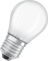 OSRAM 4058075437067 LED-lamp Energielabel E (A - G) E27 Peer 4 W = 40 W Warmwit (Ø x l) 45 mm x 77 mm 1 stuk(s)