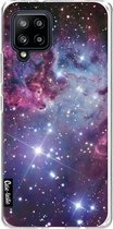 Casetastic Samsung Galaxy A42 (2020) 5G Hoesje - Softcover Hoesje met Design - Nebula Galaxy Print