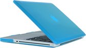 Hard Crystal beschermhoes voor Macbook Pro 15.4 inch (babyblauw)