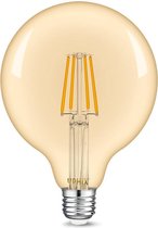 E27 LED filament lamp Atlas G125 4,5W 2200K dimbaar gold