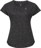 Odlo Bl Top Crew Neck S/S Millennium Linencool Sportshirt Dames - Black melange
