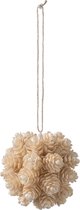 J-Line Bal Hang Denappels Plastiek Beige Small