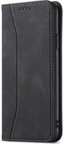 Samsung Galaxy S21 Plus Bookcase Hoesje - Magnetisch - Leer - Portemonnee - Book Case - Wallet - Flip Cover - Galaxy S21 Plus - Zwart