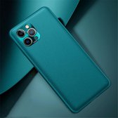 Voor iPhone 11 Pro Max Shockproof TPU Soft Edge Skinned Plastic Case, Kleur: groen