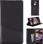 Voor Nokia 7 Plus MUXMA MX109 Horizontale Flip Leren Case met Houder & Kaartsleuf & Portemonnee (Zwart)