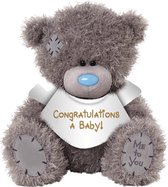 Me To You - Knuffel - Beer - Congratulations a baby - 24cm
