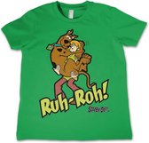 ScoobyDoo Kinder Tshirt -M- Ruh-Ruh Groen