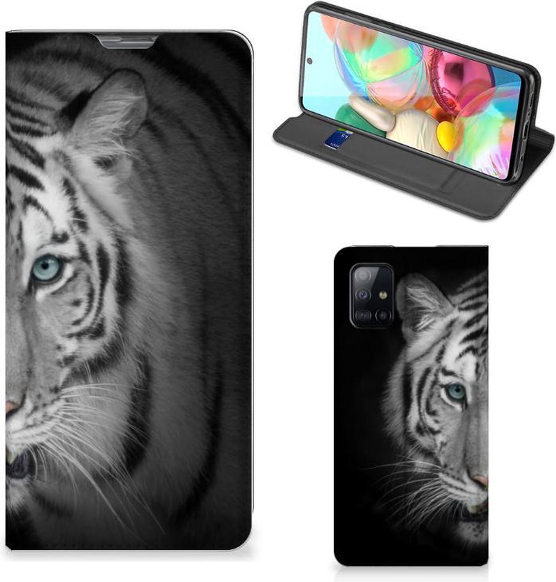 Samsung Galaxy A71 Hoesje maken Tijger