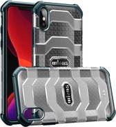 wlons Explorer Series PC + TPU beschermhoes voor iPhone XS Max (donkergroen)