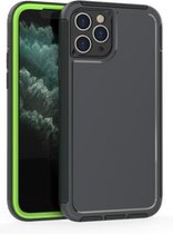 360 All-inclusive schokbestendig nauwkeurig gat PC + TPU beschermhoes voor iPhone 11 Pro Max (grijs)