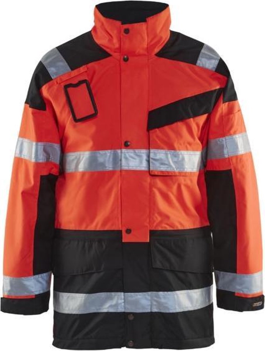 Blaklader Parka High Vis met uitneembare voering High Vis Zwart