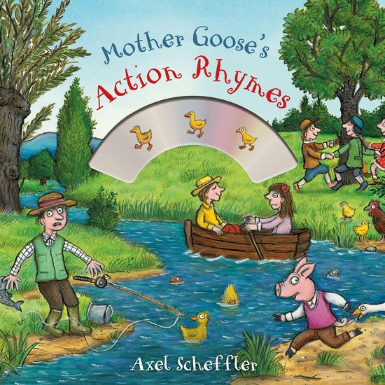 Mother Goose's Rhymes1- Mother Goose's Action Rhymes - cover