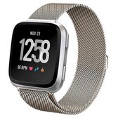 Fitbit Versa 2 Milanese Band  Champagne - Maat: SM