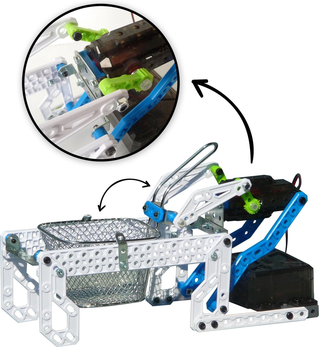 Meccano ensemble de construction et d'invention 5 motorized movers