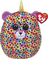 TY Squish A Boo Knuffelkussen Luipaard Giselle 23 cm