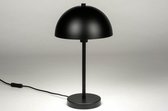 Lumidora Tafellamp 73406 - E14 - Zwart - Metaal - ⌀ 25 cm