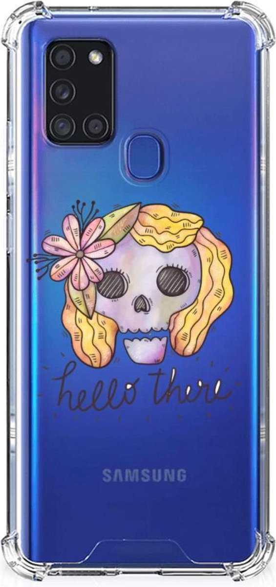 Extreme Case Samsung Galaxy A21s Boho Skull