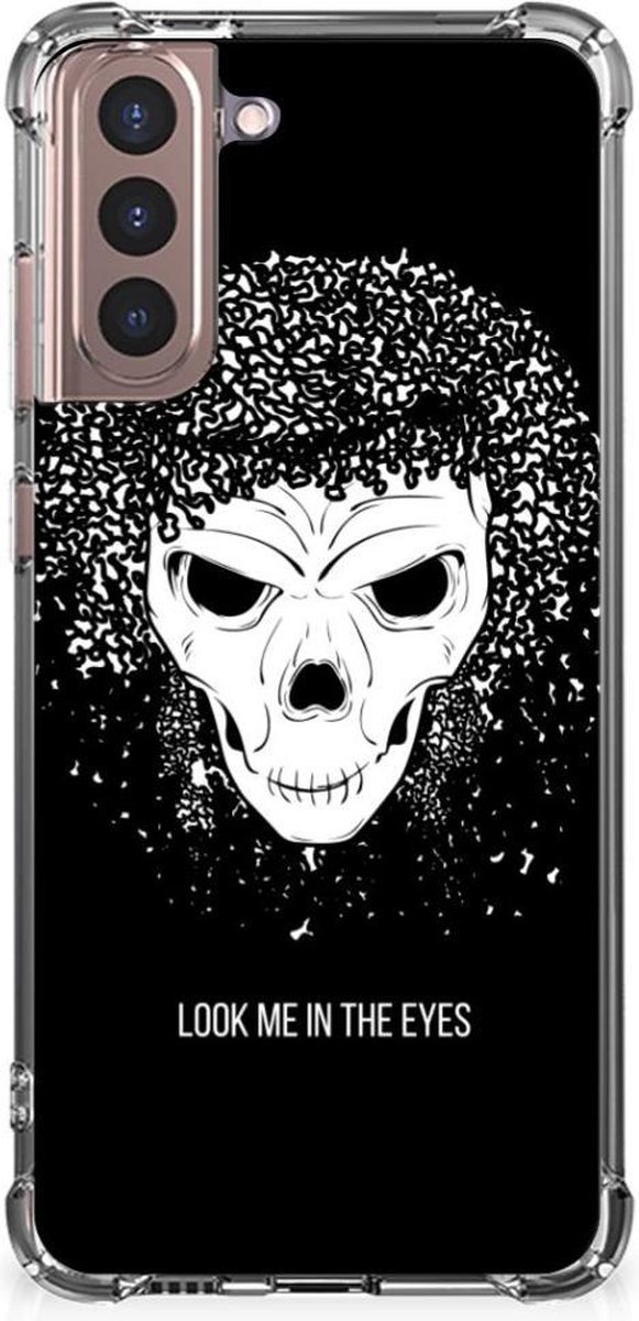 Extreme Case Samsung Galaxy S21 Plus Skull Hair