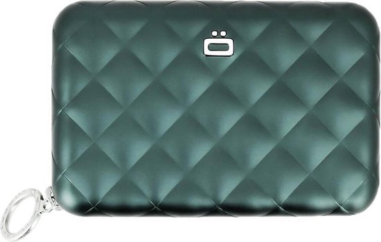 Ögon Designs Quilted Zipper Dames Creditcardhouder met Rits - RFID -  Platinum | bol.com