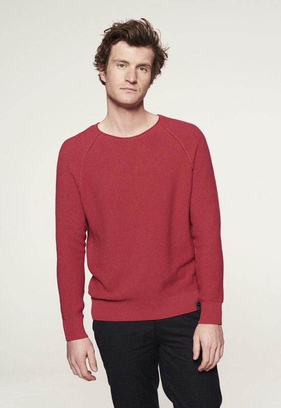 Loop.a life - Pull pour homme - Pull durable - Pull en Cotton Goodmorning -  Rouge -... | bol.com