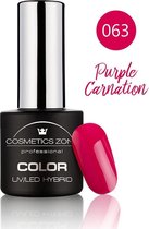 Cosmetics Zone UV/LED Gellak Purple Carnation 063