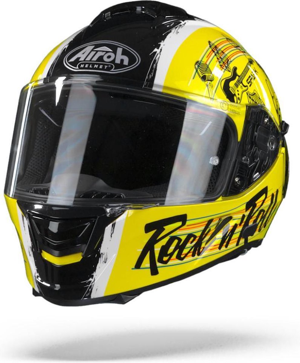 Airoh Spark Rock'N'Roll Gloss Full Face Helmet 2XL
