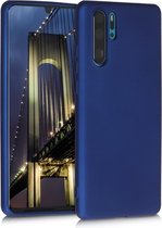 kwmobile telefoonhoesje voor Huawei P30 Pro - Hoesje voor smartphone - Back cover in metallic blauw