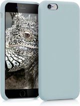 kwmobile telefoonhoesje voor Apple iPhone 6 / 6S - Hoesje met siliconen coating - Smartphone case in grijs